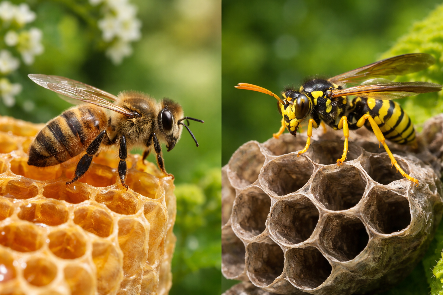 Bee and wasp treatment