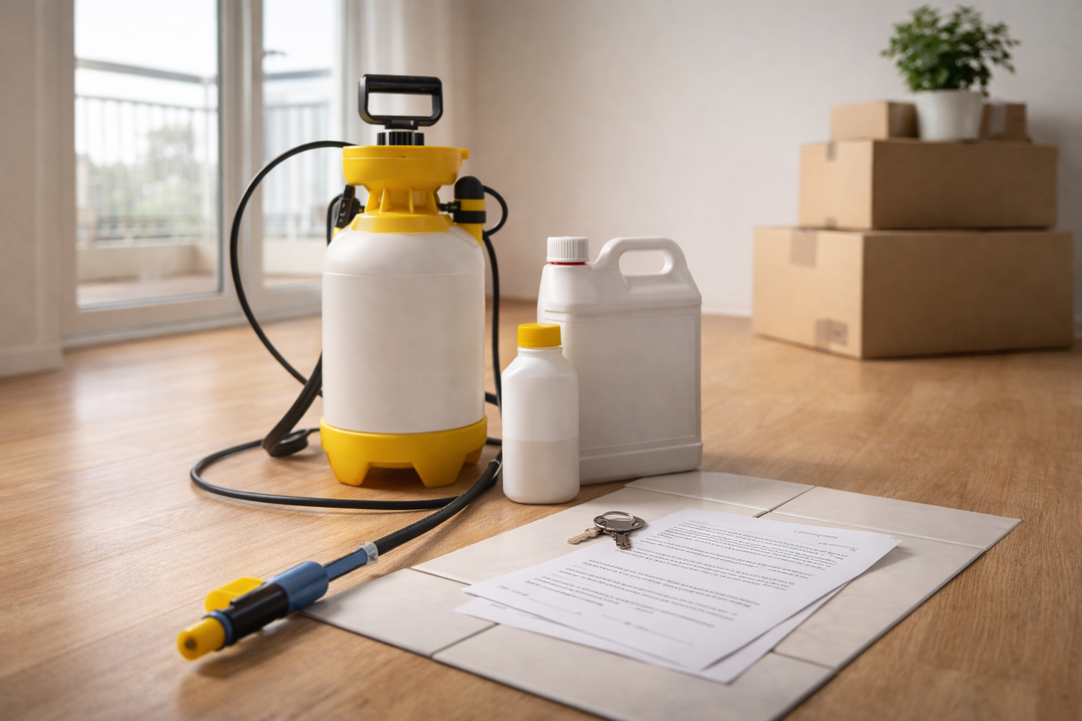 End of lease pest control